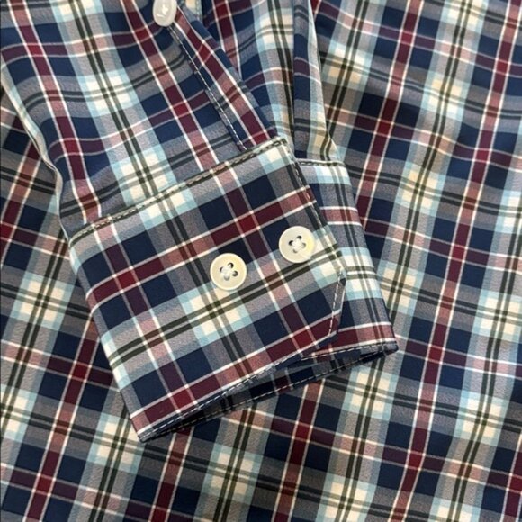 Mizzen+Main Leeward Collection Trim Fit Plaid Button-Up Shirt | Men’s XL | - Picture 4 of 6